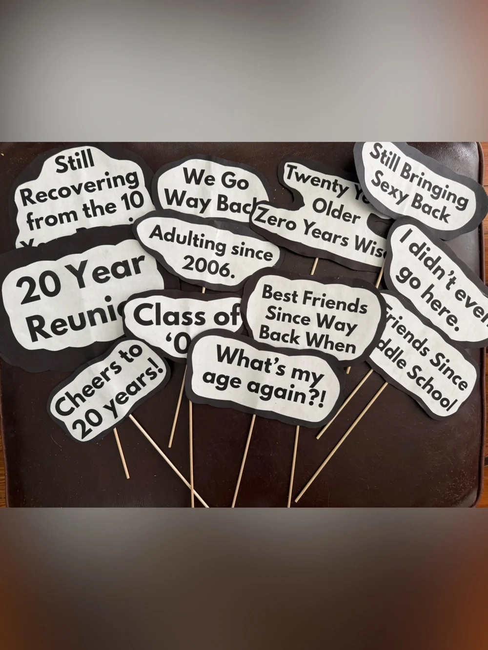 Class Reunion supplies